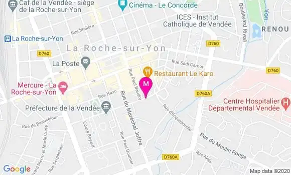 Localisation Dr Jean Bernard Brossard