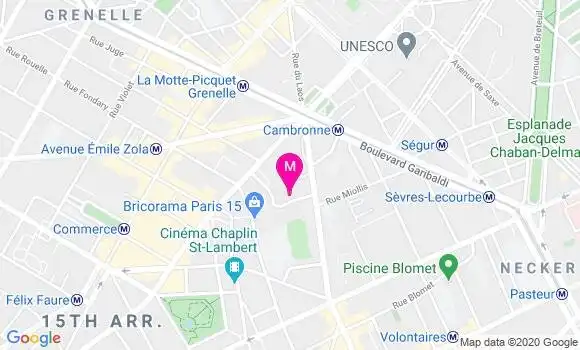 Localisation Dr Jacques Zana