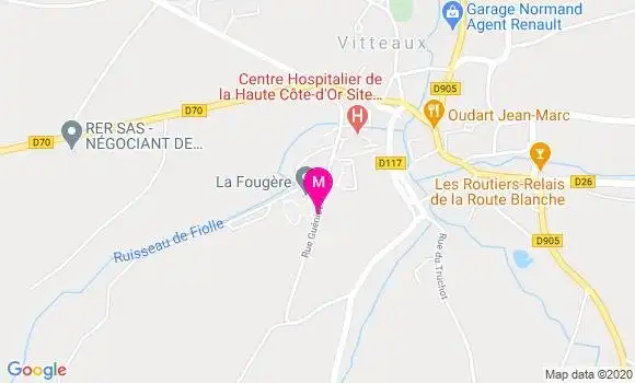 Localisation Dr Corinne Corduant