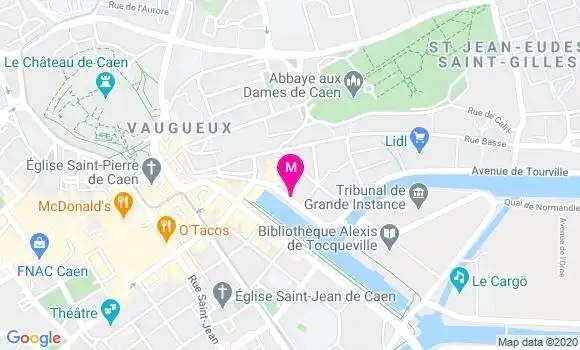 Localisation Dr Bertrand Lamy