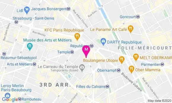 Localisation Dr Philippe Mintz