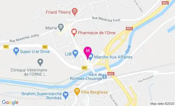 Localisation Dr Anne Laur