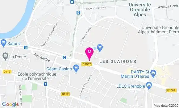 Localisation Dr François Desmons