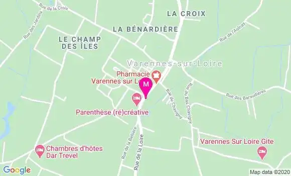 Localisation Dr Laurence Nalin