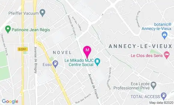 Localisation Dr Cédric Villeminot