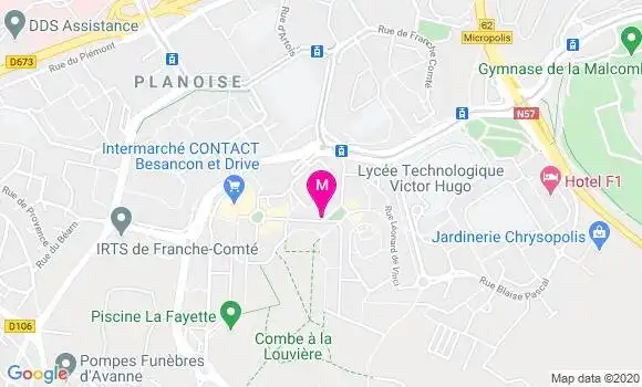 Localisation Dr Alexandre Trousseau