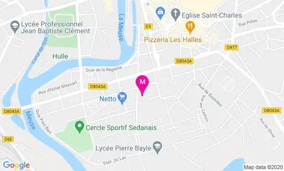 Localisation Dr Francis Maziers