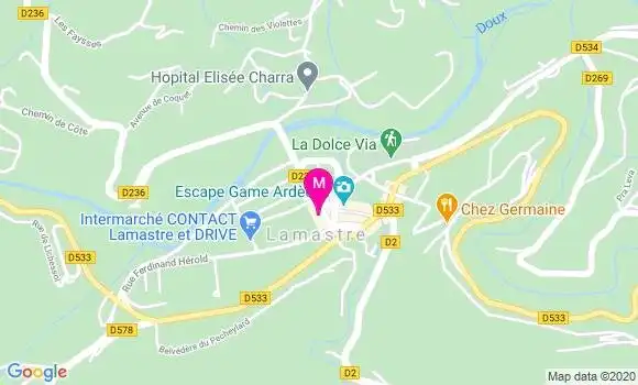 Localisation Dr Nicolas Langin