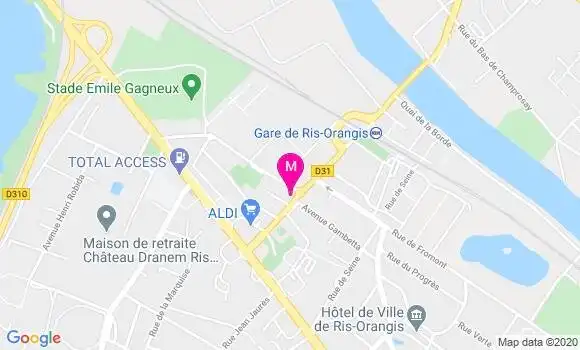 Localisation Dr Albert Dzu