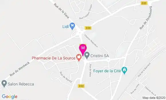Localisation Dr Patrice Philip Jollain
