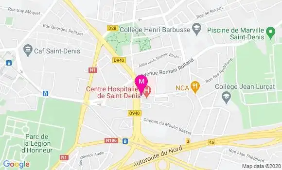 Localisation Dr Michel Rami
