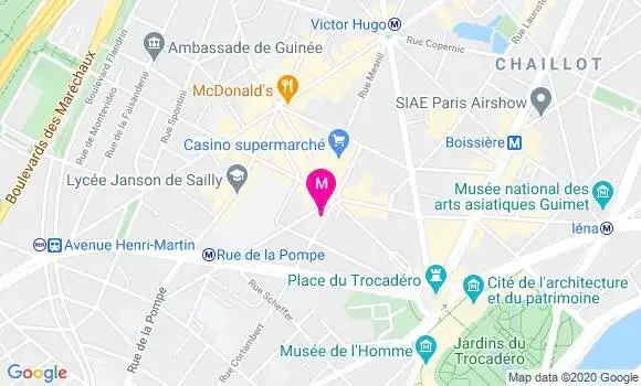 Localisation Dr Olivier Sompairac