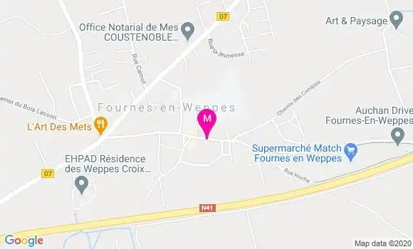 Localisation Dr Philippe Masquelier