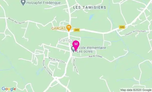 Localisation Dr Nicolas Auffranc