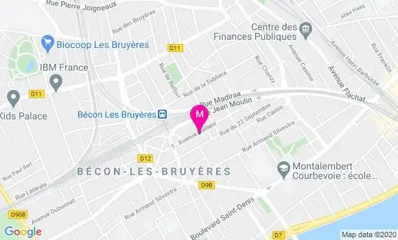 Localisation Dr Bruno Deloffre