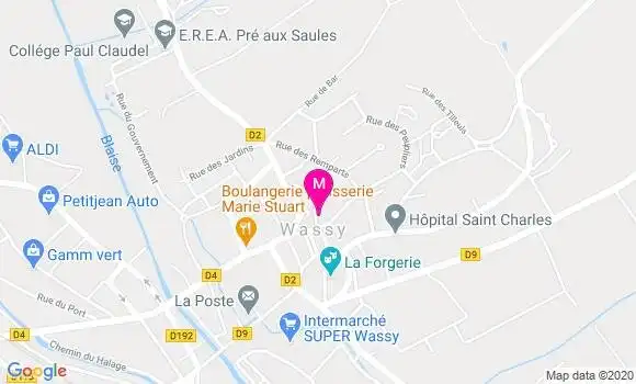 Localisation Dr Jean Nicolas Jacquelin