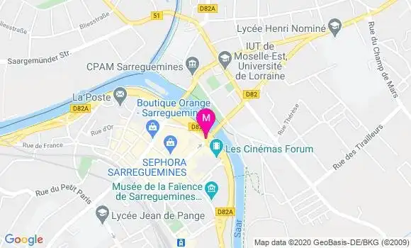 Localisation Dr Julien Sibil