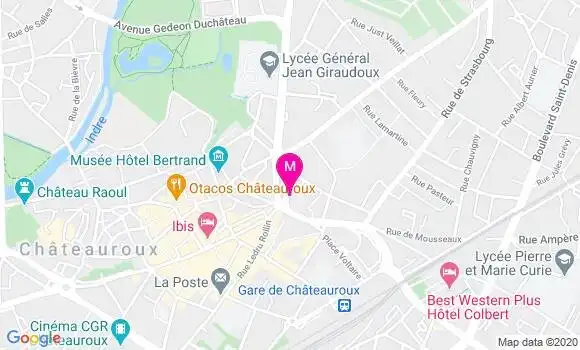 Localisation Dr Olivier Castaing