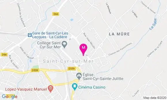 Localisation Dr Guy Achache