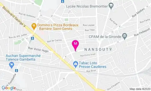 Localisation Dr Jean Marc Rispal