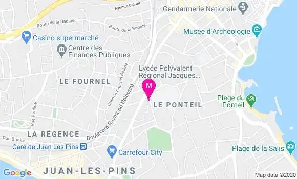Localisation Dr Bruno Lavagne