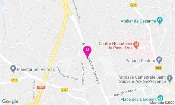 Localisation Dr Christophe Amiel
