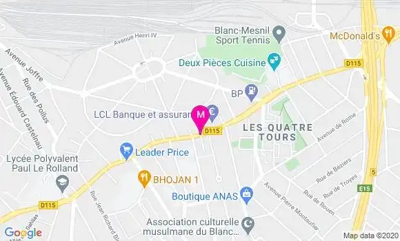 Localisation Dr Jean Claude Meskel