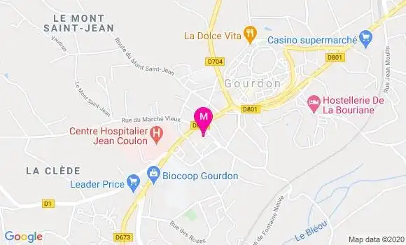 Localisation Dr Didier Pouch