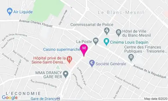 Localisation Dr Jean Pierre Elbez