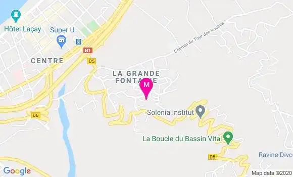 Localisation Dr Thierry Hitier