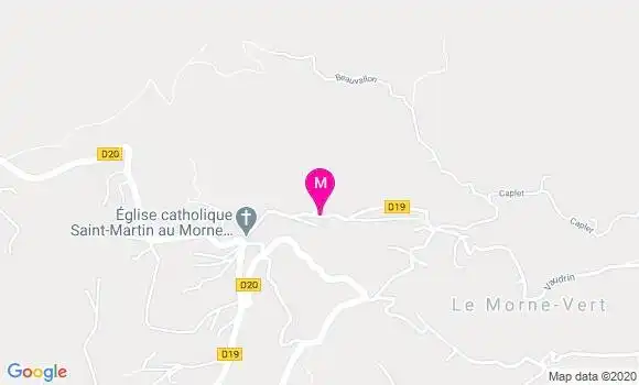 Localisation Dr Raymond Mezin