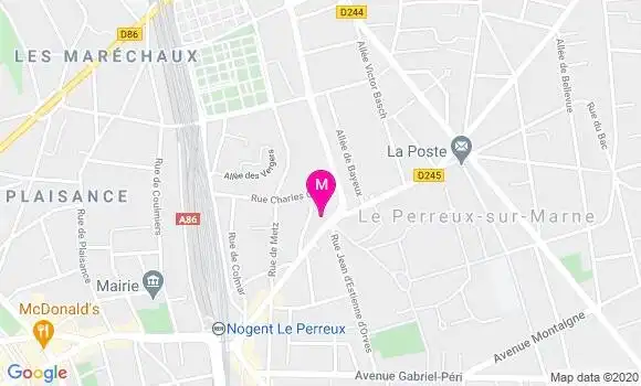 Localisation Dr Jean Pierre Hauuy