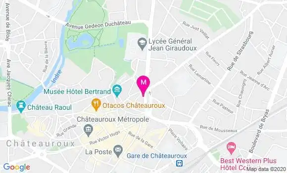 Localisation Dr Jean Albin Faivre