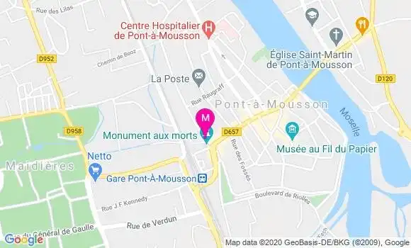Localisation Dr Etienne Bodart