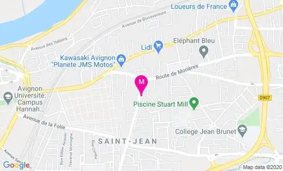 Localisation Dr Philippe Courtais