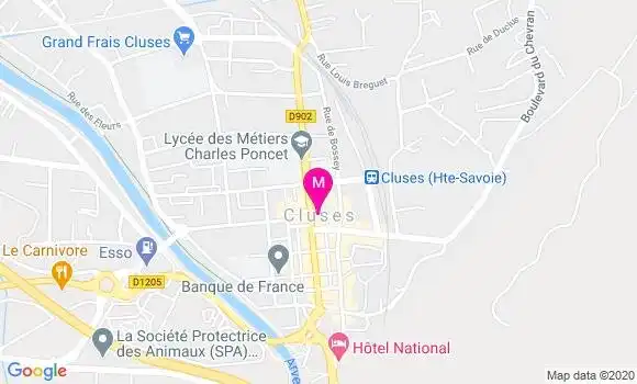 Localisation Dr Jean Marc Cordier
