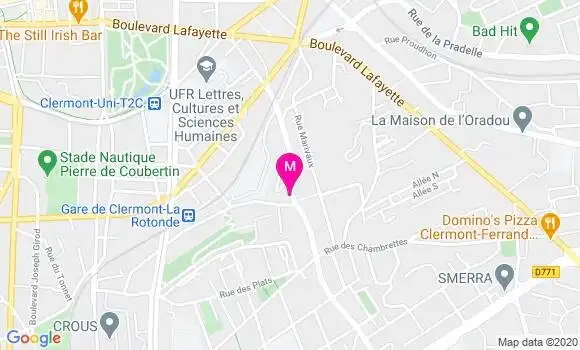 Localisation Dr Jean Michel Rochaix