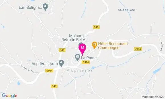 Localisation Dr Philippe Solignac