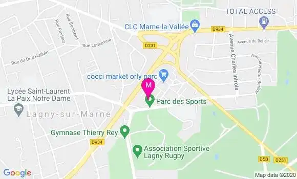 Localisation Dr Jean Lechit