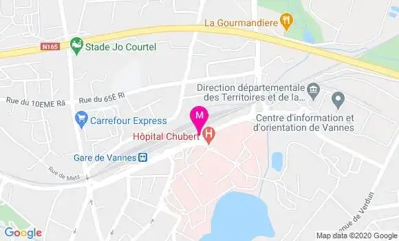 Localisation Dr Christian Le Provost