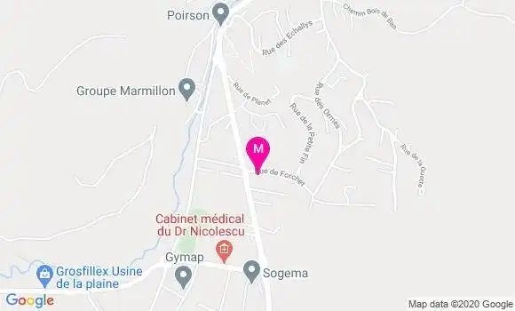 Localisation Dr Jean Paul Borges