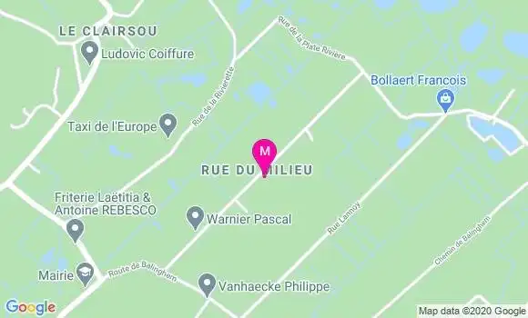 Localisation Dr Anthony Duvivier
