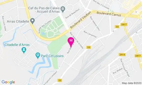 Localisation Dr Marc Paris