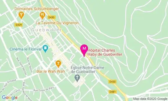 Localisation Dr Laurent Beinert