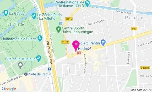 Localisation Dr Louis Aim