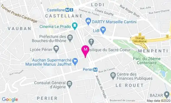 Localisation Dr Michel Hazzan