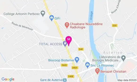 Localisation Dr Jacques Sahun