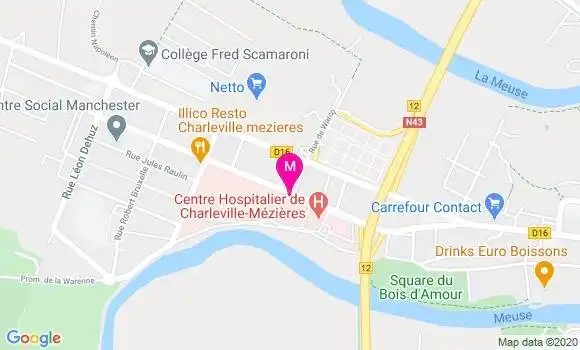Localisation Dr Emile Mereb