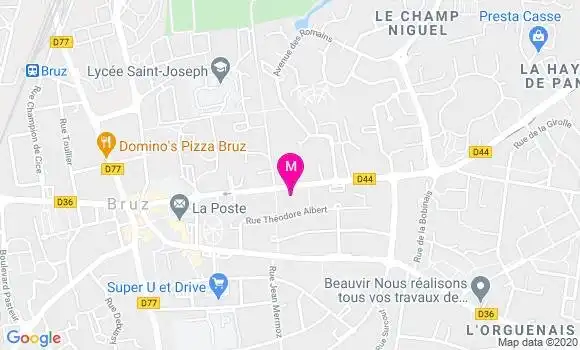 Localisation Dr Pascal Cogrel