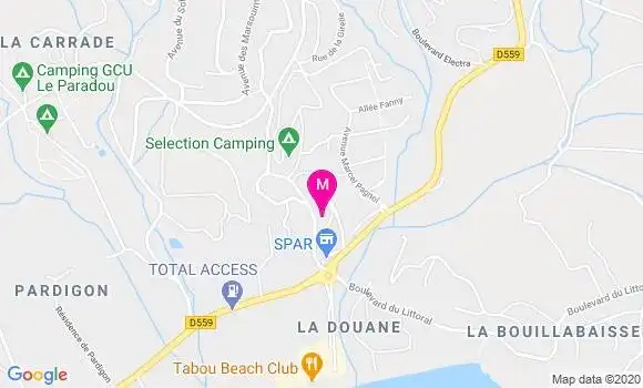 Localisation Dr Philippe Andres